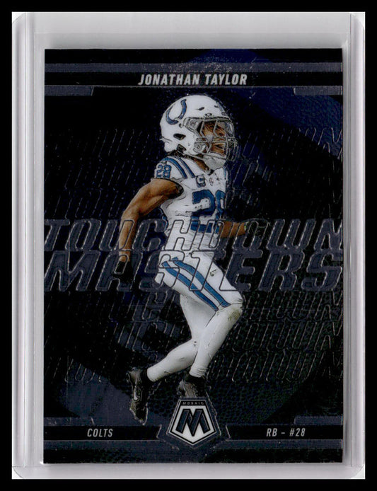 2025 Panini Mosaic #10 Jonathan Taylor Touchdown Masters