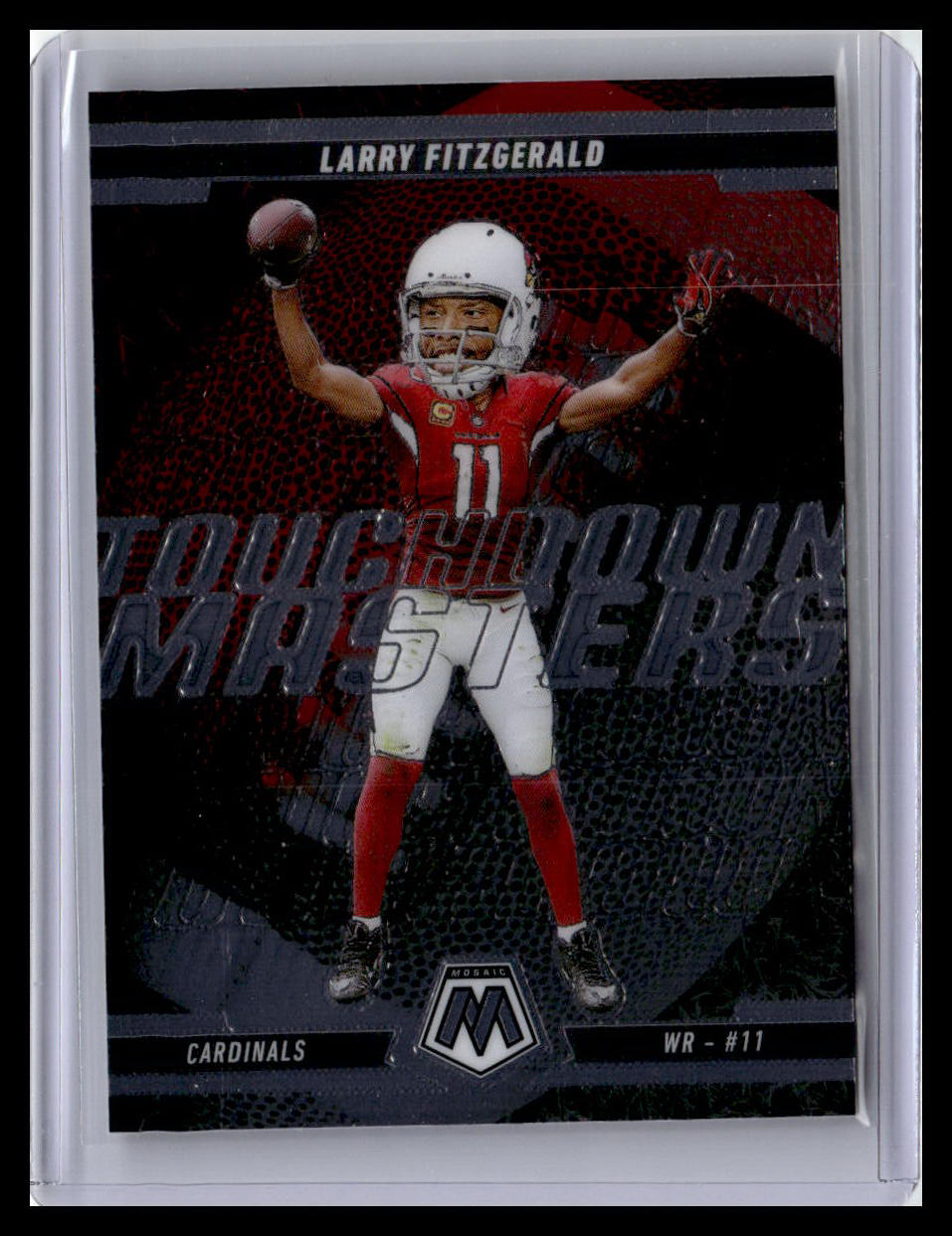 2025 Panini Mosaic #20 Larry Fitzgerald Touchdown Masters