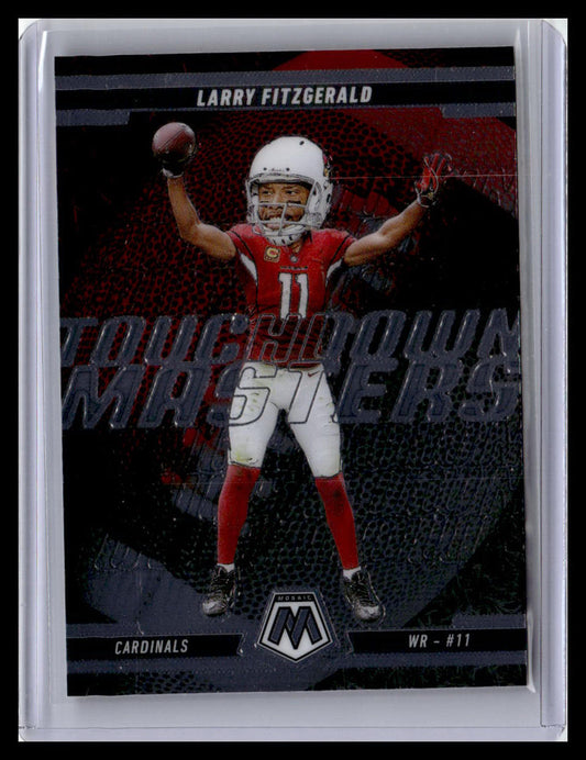 2025 Panini Mosaic #20 Larry Fitzgerald Touchdown Masters