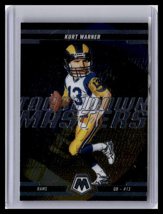 2025 Panini Mosaic #19 Kurt Warner Touchdown Masters