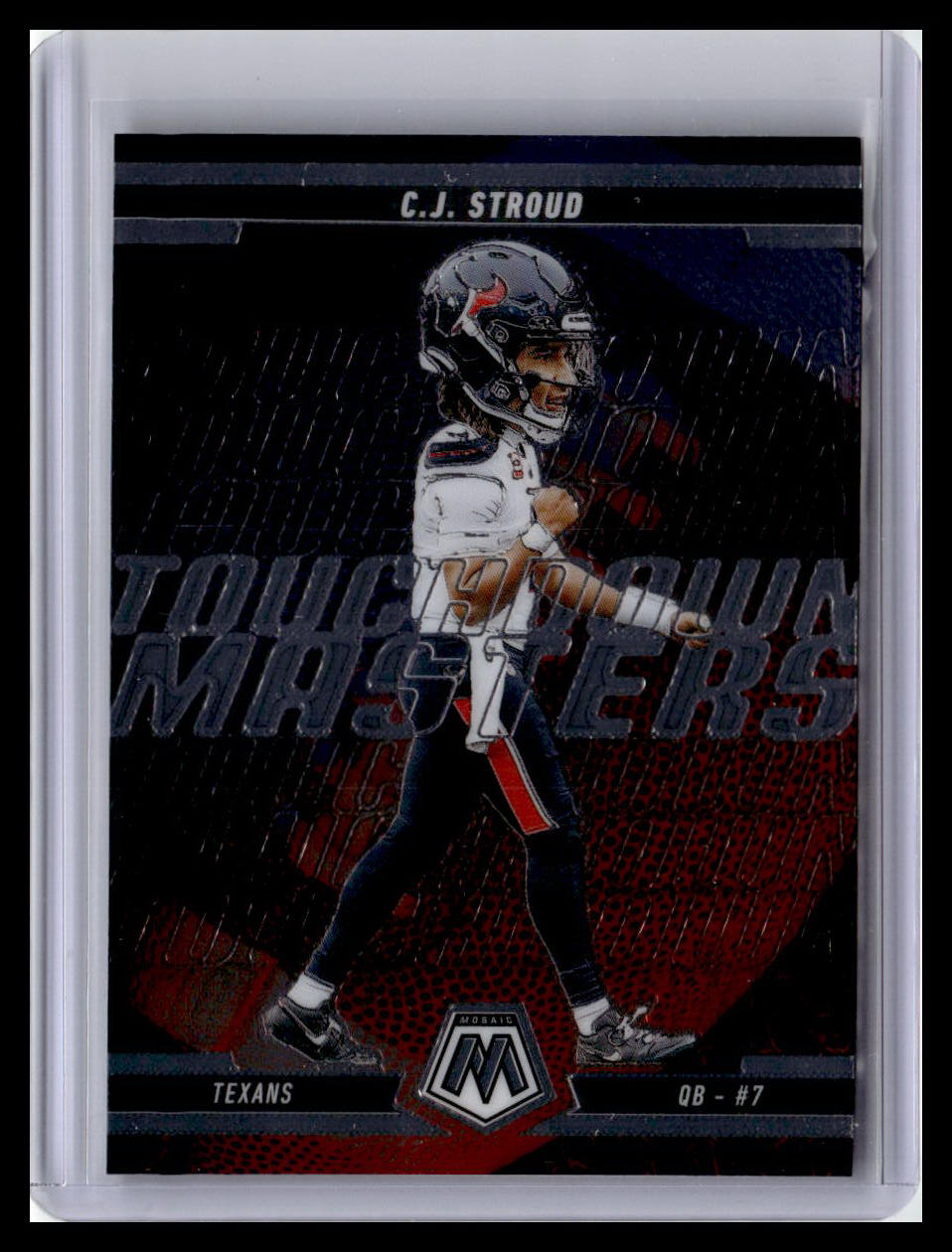 2025 Panini Mosaic #11 C.J. Stroud Touchdown Masters