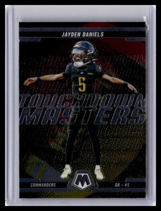 2025 Panini Mosaic #7 Jayden Daniels Touchdown Masters
