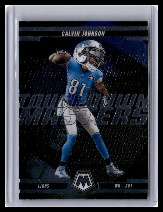 2025 Panini Mosaic #16 Calvin Johnson Touchdown Masters