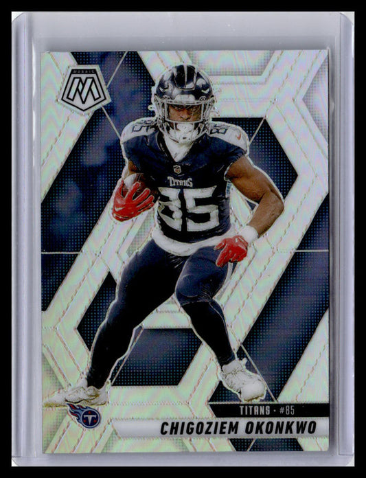2025 Panini Mosaic #115 Chigoziem Okonkwo Silver