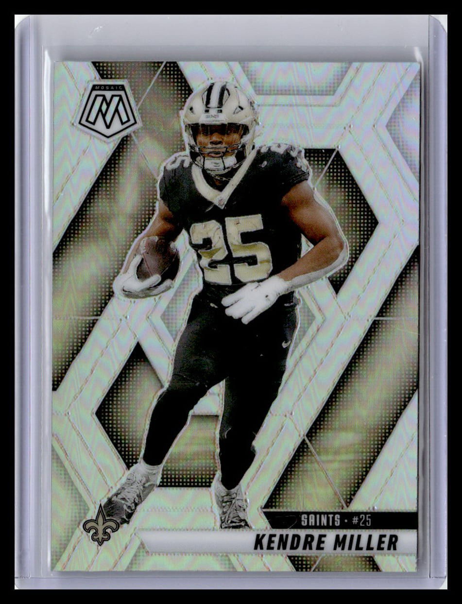2025 Panini Mosaic #124 Kendre Miller Silver