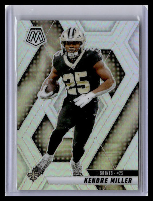 2025 Panini Mosaic #124 Kendre Miller Silver