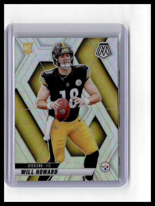 2025 Panini Mosaic #318 Will Howard Silver