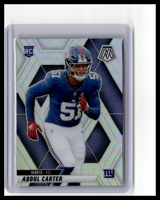 2025 Panini Mosaic #317 Abdul Carter Silver