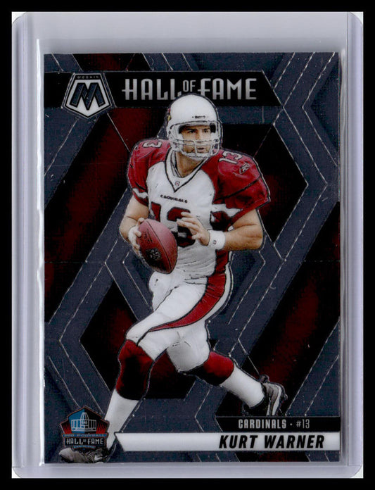 2025 Panini Mosaic #300 Kurt Warner Hall Of Fame