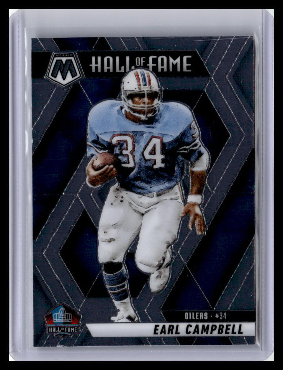 2025 Panini Mosaic #294 Earl Campbell Hall Of Fame