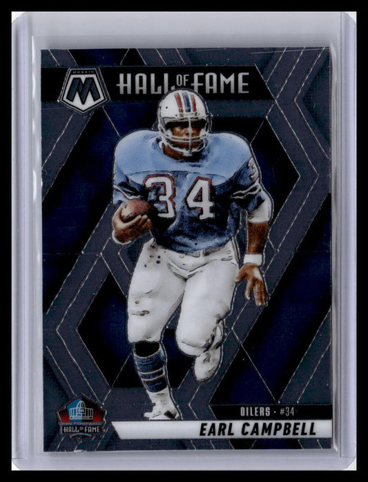 2025 Panini Mosaic #294 Earl Campbell Hall Of Fame