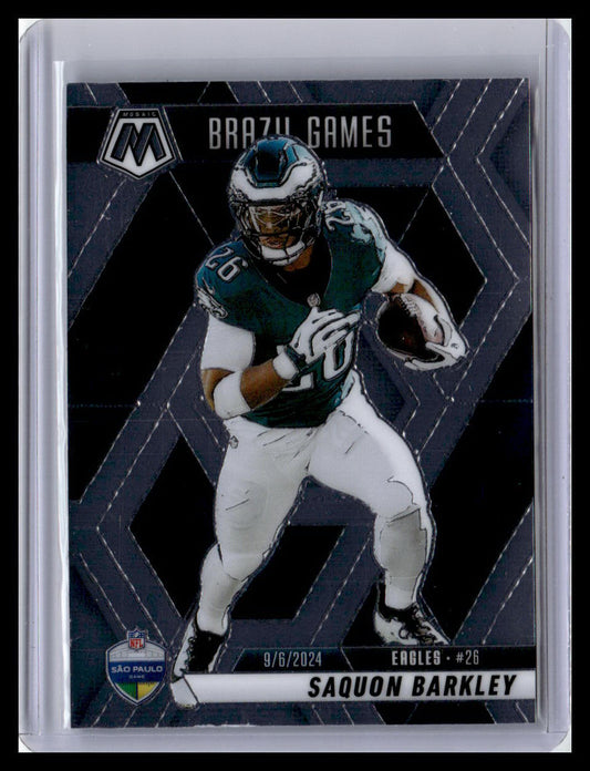 2025 Panini Mosaic #263 Saquon Barkley