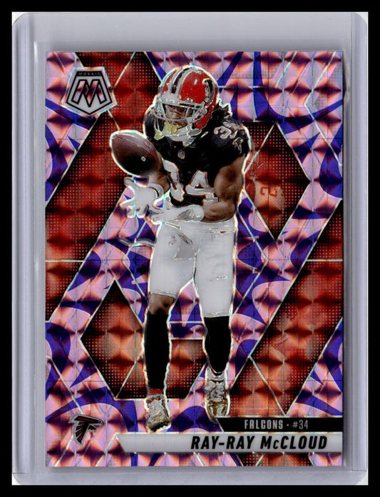2025 Panini Mosaic #95 Ray-Ray McCloud Mosaic Reactive Purple