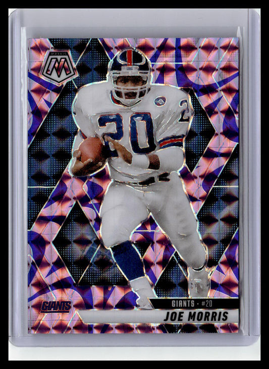 2025 Panini Mosaic #52 Joe Morris Mosaic Reactive Purple
