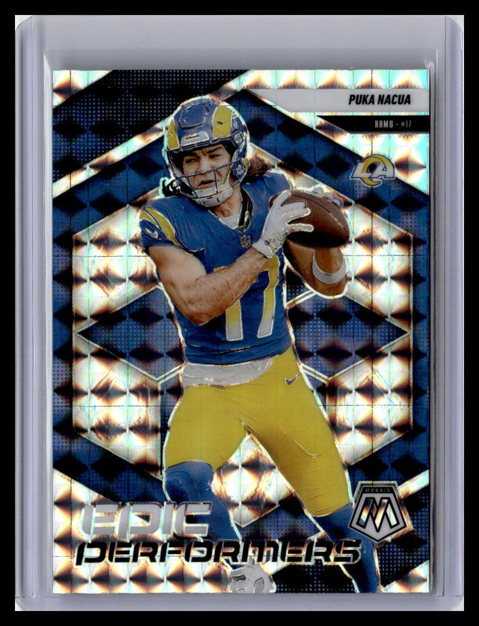 2025 Panini Mosaic #7 Puka Nacua Epic Performers Mosaic