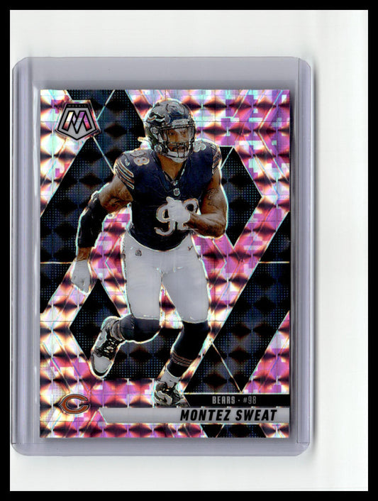 2025 Panini Mosaic #75 Montez Sweat Mosaic Camo Pink