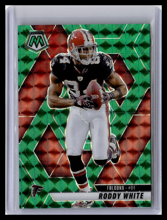 2025 Panini Mosaic #21 Roddy White Mosaic Green