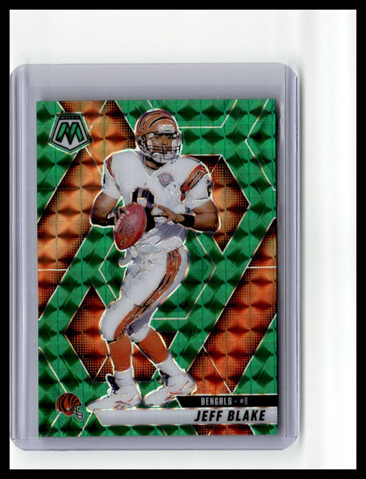 2025 Panini Mosaic #127 Jeff Blake Mosaic Green