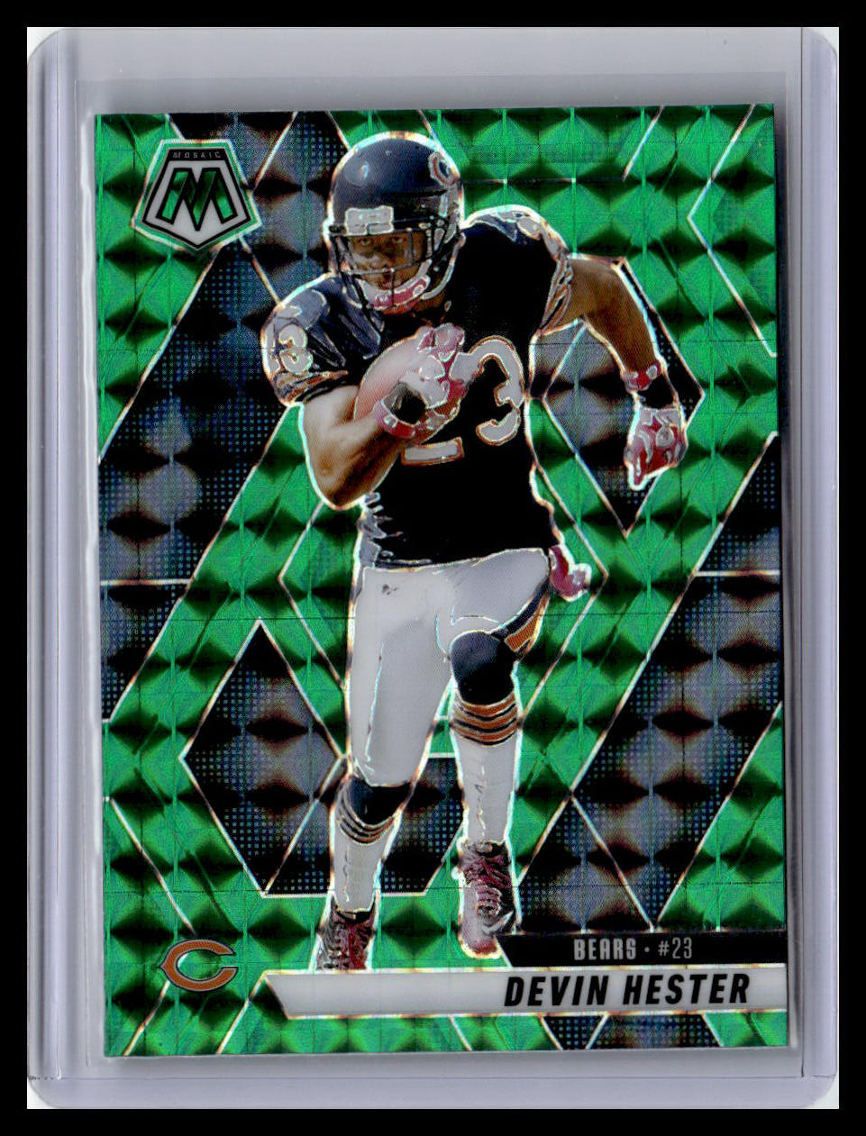 2025 Panini Mosaic #118 Devin Hester Mosaic Green