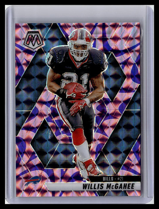 2025 Panini Mosaic #53 Willis McGahee Mosaic Reactive Purple