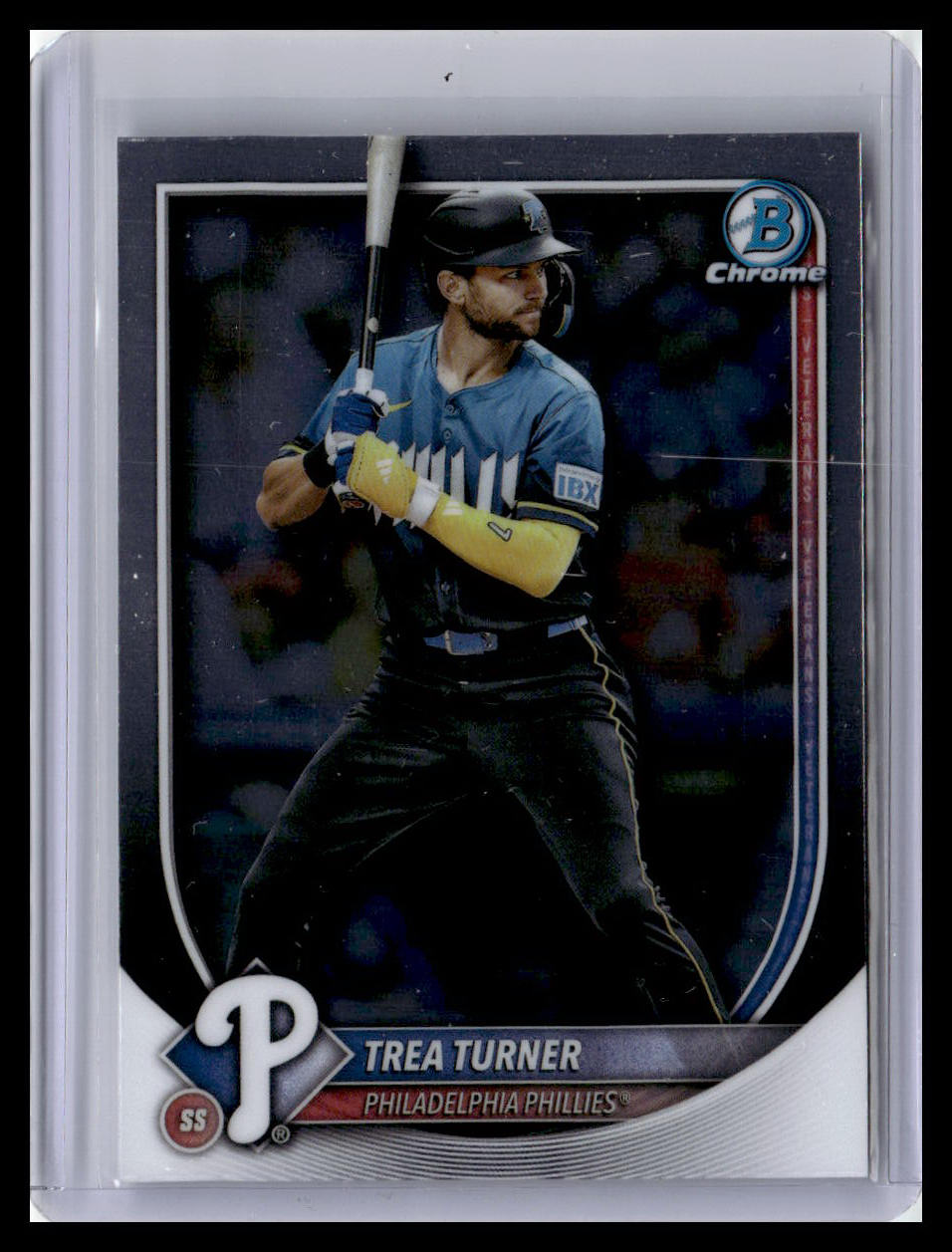 2025 Bowman Chrome #82 Trea Turner