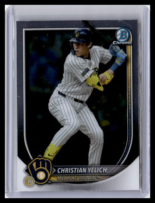 2025 Bowman Chrome #70 Christian Yelich