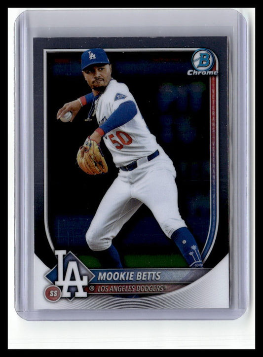 2025 Bowman Chrome #26 Mookie Betts