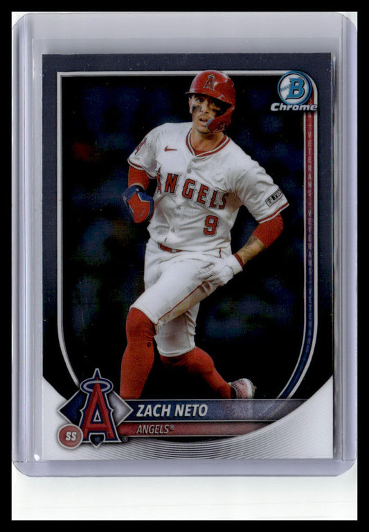 2025 Bowman Chrome #55 Zach Neto