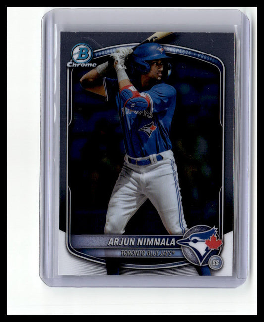 2025 Bowman Chrome #BCP-228 Arjun Nimmala Prospects