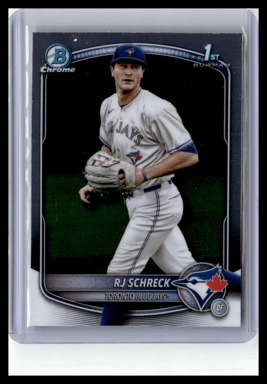 2025 Bowman Chrome #BCP-181 RJ Schreck Prospects 1st Bowman