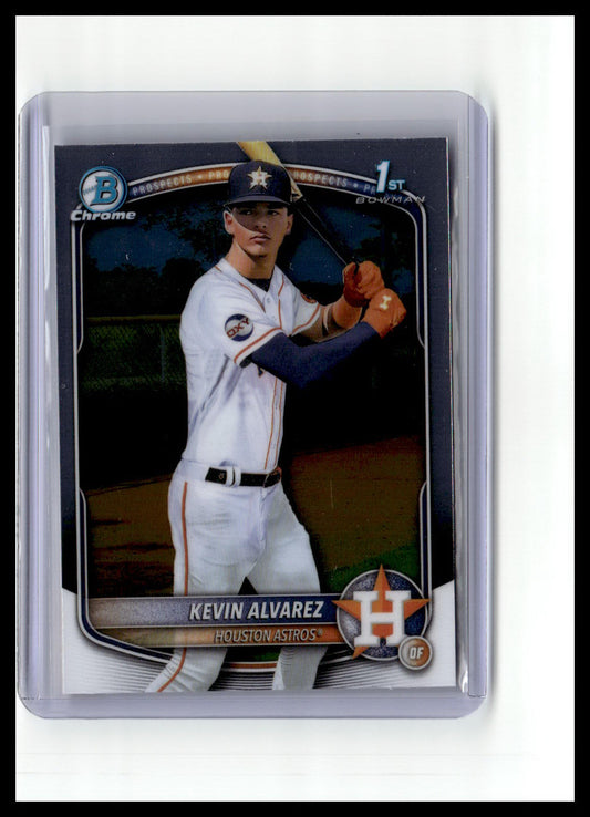 2025 Bowman Chrome #BCP-227 Kevin Alvarez 1st Bowman 1