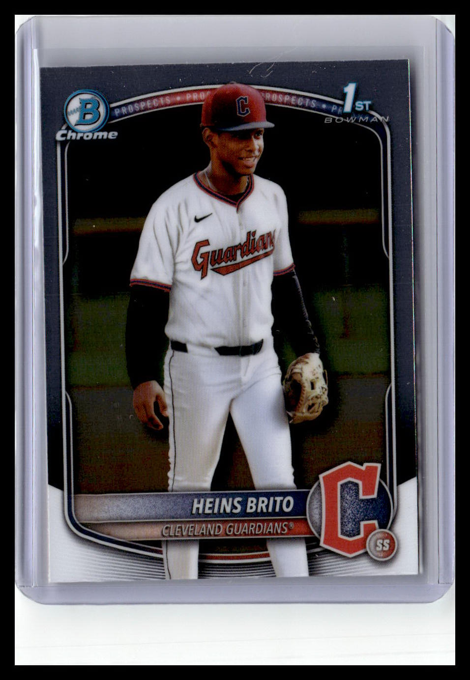 2025 Bowman Chrome #BCP-203 Heins Brito 1st Bowman