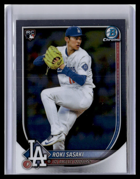 2025 Bowman Chrome #12 Roki Sasaki