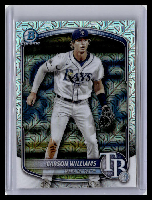 2025 Bowman Chrome #BCP-234 Carson Williams Prospects Mojo