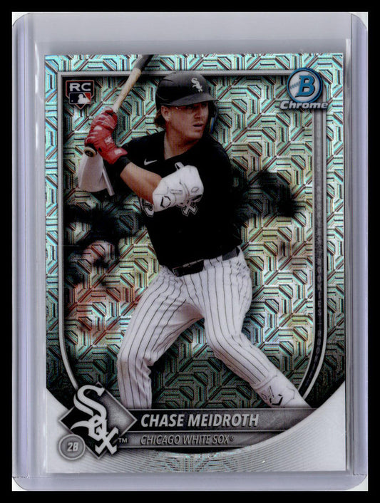 2025 Bowman Chrome #71 Chase Meidroth Mojo Refractors