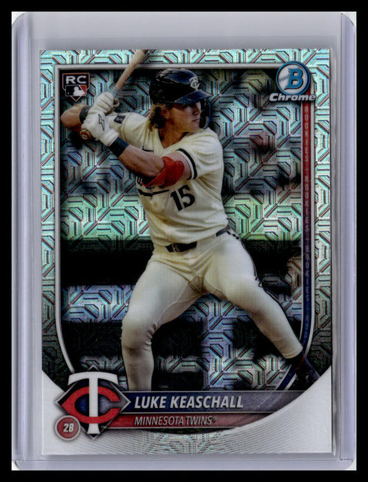 2025 Bowman Chrome #61 Luke Keaschall Mojo Refractors