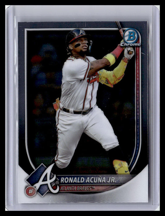 2025 Bowman Chrome #13 Ronald Acuña Jr.