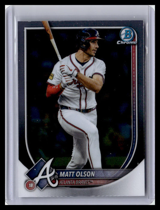 2025 Bowman Chrome #4 Matt Olson