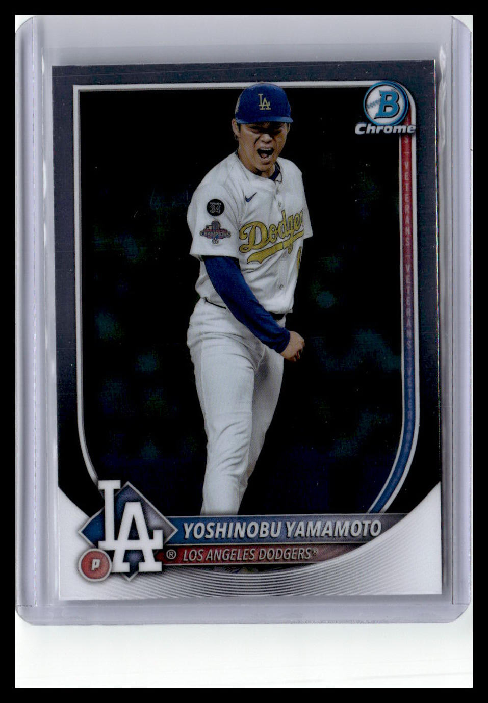 2025 Bowman Chrome #76 Yoshinobu Yamamoto