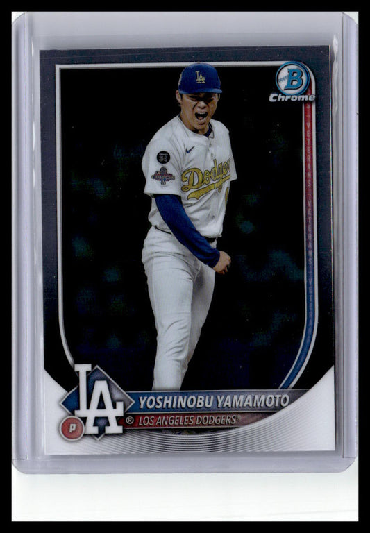 2025 Bowman Chrome #76 Yoshinobu Yamamoto