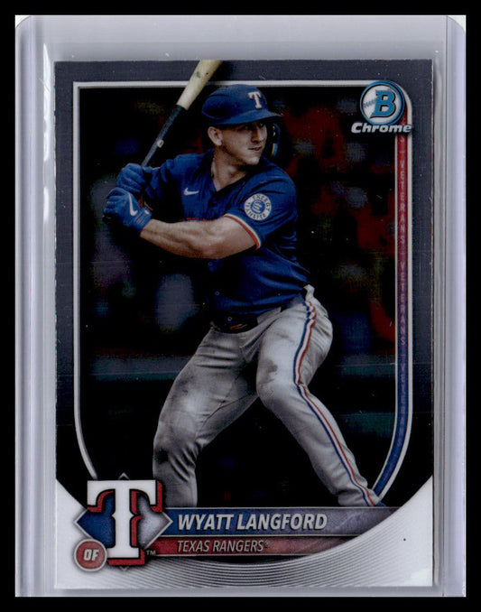 2025 Bowman Chrome #36 Wyatt Langford