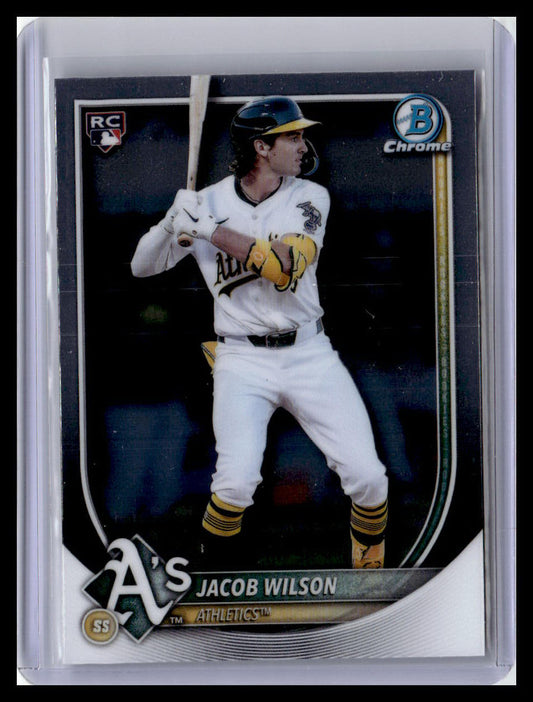2025 Bowman Chrome #1 Jacob Wilson