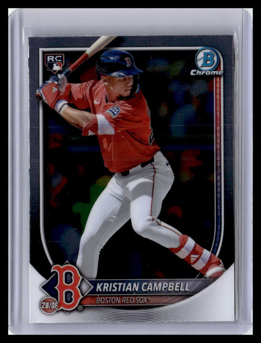 2025 Bowman Chrome #58 Kristian Campbell