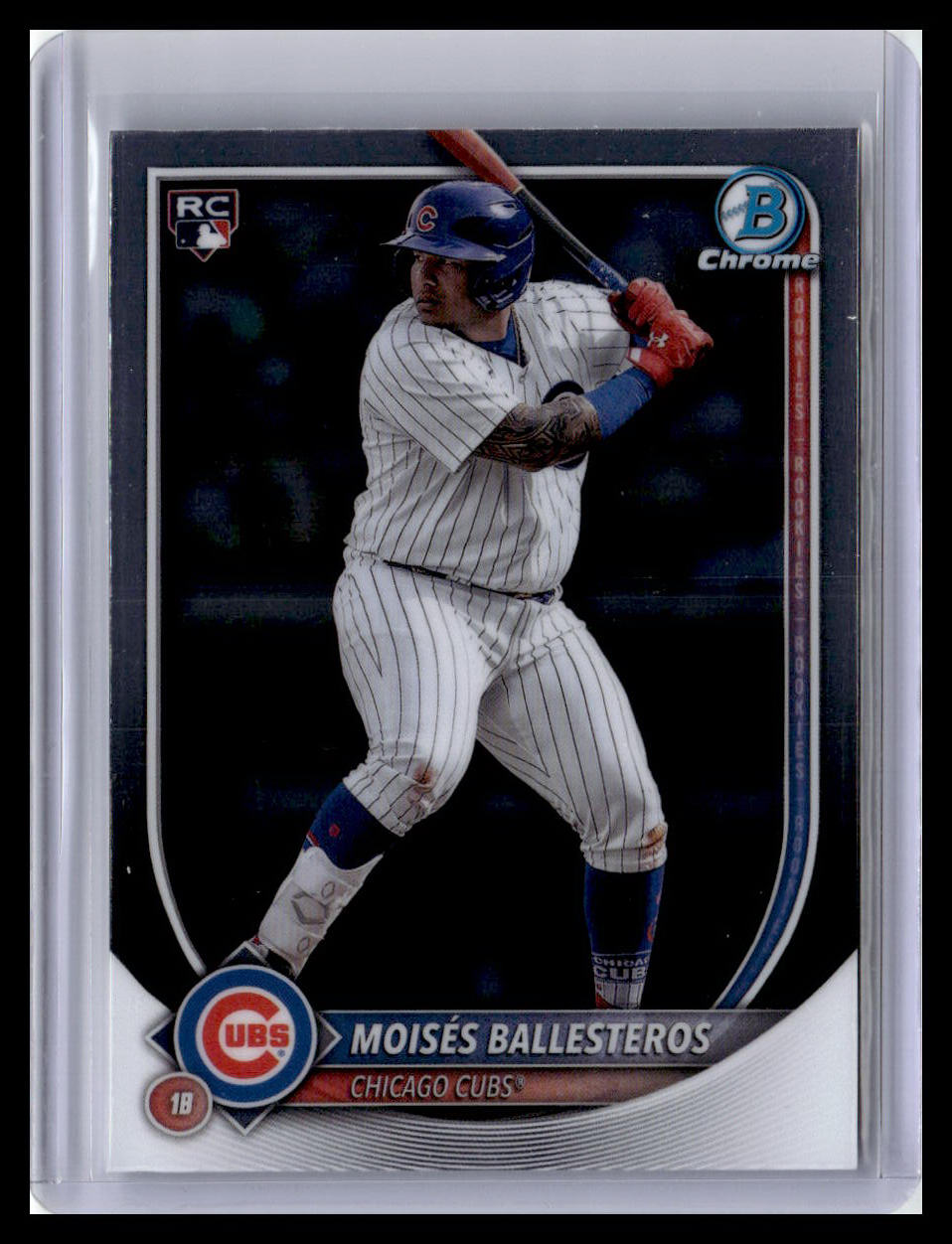 2025 Bowman Chrome #42 Moisés Ballesteros