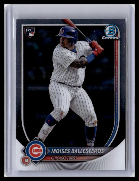 2025 Bowman Chrome #42 Moisés Ballesteros