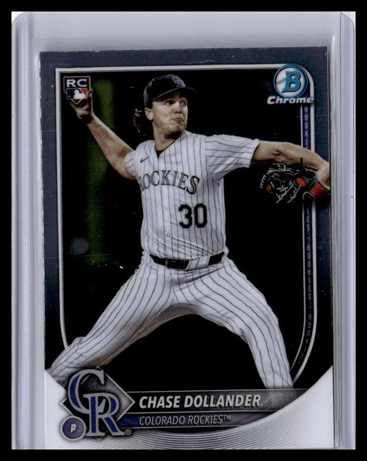 2025 Bowman Chrome #62 Chase Dollander