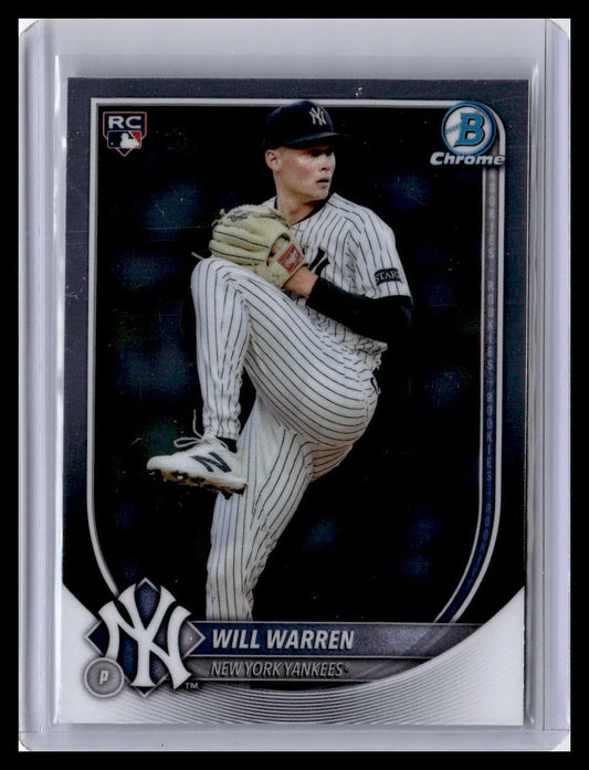 2025 Bowman Chrome #79 Will Warren