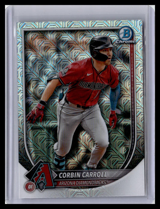 2025 Bowman Chrome #85 Corbin Carroll Mojo Refractors