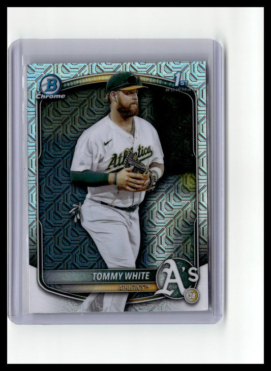2025 Bowman Chrome #BCP-251 Tommy White 1st Bowman Mojo Refractor
