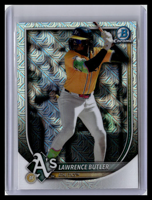 2025 Bowman Chrome #65 Lawrence Butler Mojo Refractors